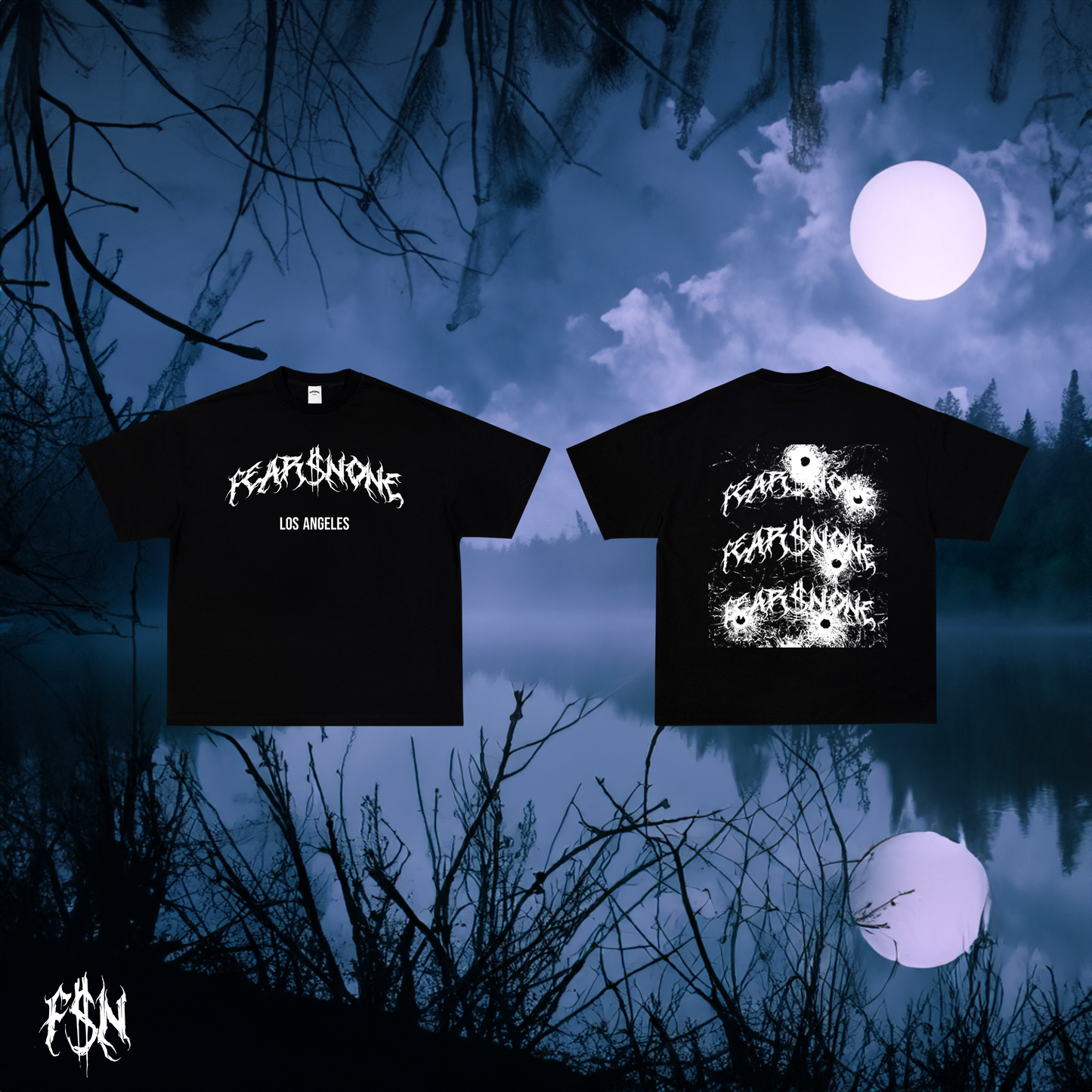 SHOOT OUT LOGO TEE | BLACK