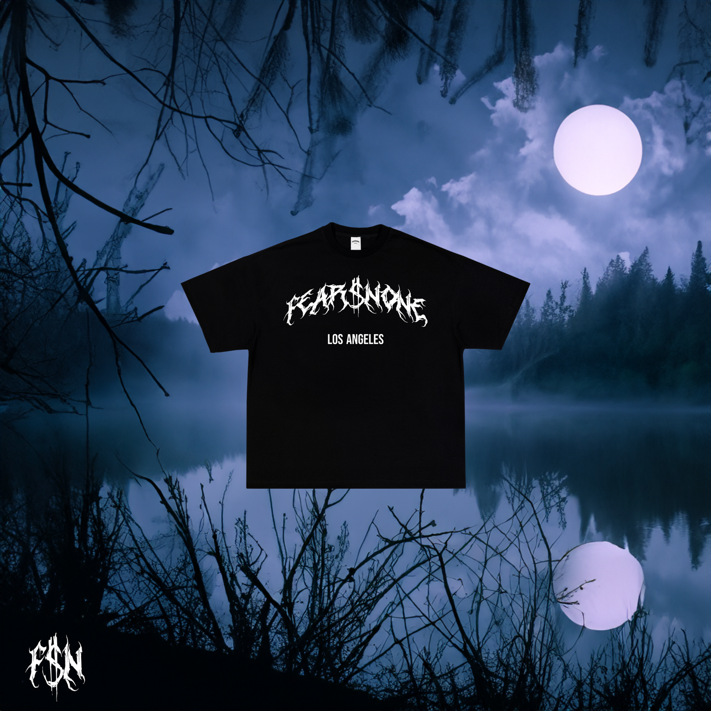 SHOOT OUT LOGO TEE |  BLACK