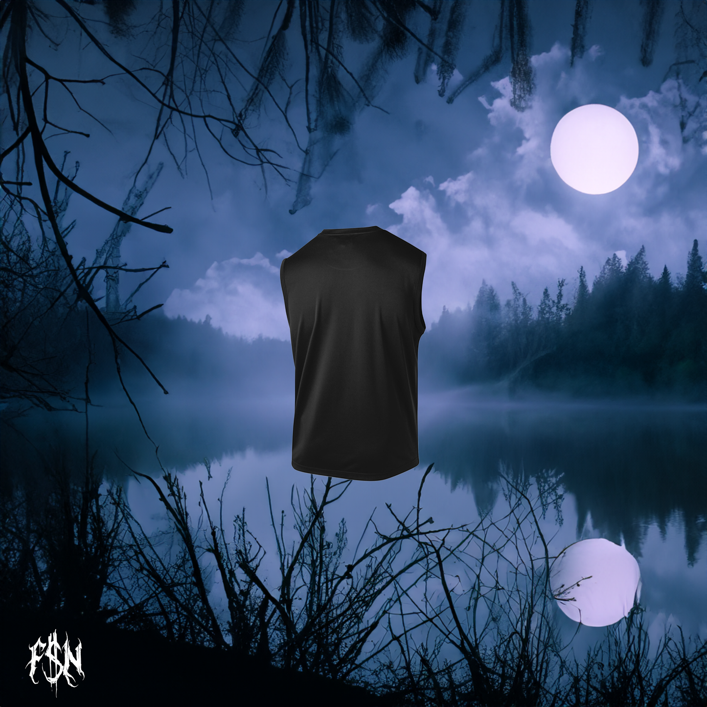 FSN TANK TOP | BLACK