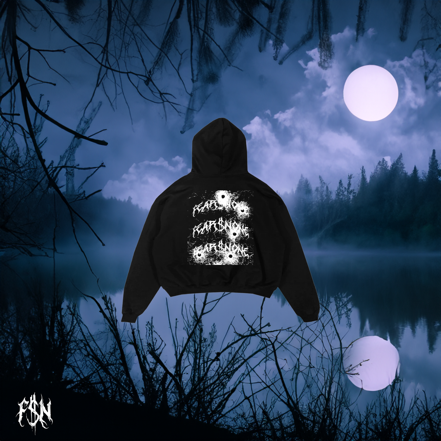 SHOOT OUT HOODIE | BLACK